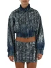 BLU | LIU JO feat. ELODIE: Giacca in denim con strass