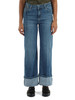 BLU | Pantaloni jeans cinque tasche con cintura logo rimovibile