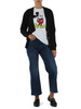 BLU | Pantaloni jeans cinque tasche cropped