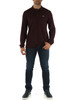 MERLOT | Polo manica lunga Classic Fit in cotone piquet