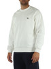 OFF WHITE | Classic Fit Rundhals-Sweatshirt