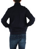 Dunkelblau | Regular Fit Sweatshirt mit Reißverschluss