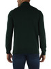 VERDE SCURO | Maglia collo a zip regular fit in cotone