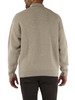 BEIGE | Zip-Kragen Pullover in Relaxed Fit aus Wollmischung