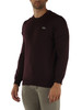 MERLOT | Maglia girocollo in misto lana Regular Fit