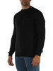 SCHWARZ | Regular-Fit Pullover aus Wolle mit Rundhalsausschnitt