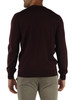 MERLOT | Maglia girocollo in lana regular fit