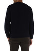 BLU SCURO | Maglia girocollo classic fit in lana