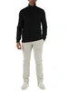 SCHWARZ | Rollkragenpullover aus Wolle im Regular Fit