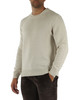 BEIGE | Maglia girocollo in lana vergine e cashmere