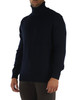 Dunkelblau | Rollkragenpullover aus reiner Schurwolle