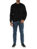NERO | Cardigan con zip in lana e cotone Classic fit