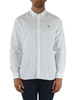 BIANCO | Camicia button down regular fit in cotone