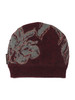 BORDEAUX | Cappello in misto alpaca. lana e viscosa