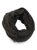 GRIGIO | Maxi sciarpa con logo jacquard