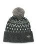 GRIGIO | Cappello in misto lana con ponpon
