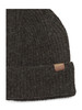 MARRONE | Cappello a costine in misto lana