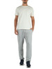 PANNA | T-shirt in cotone con patch logo frontale