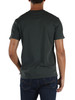GRIGIO SCURO | T-shirt in cotone con patch logo frontale