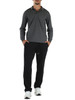 NERO | Pantaloni sportivi in misto cotone