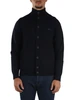 BLU SCURO | Cardigan in misto lana merino e cashmere
