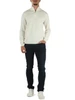 PANNA | Maglia mezza zip in lana merino e cotone