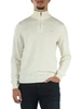 PANNA | Maglia mezza zip in lana merino e cotone