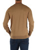 CAMMELLO | Maglia girocollo in lana merino e cotone