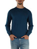 OTTANIO | Maglia girocollo in lana merino e cotone