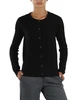 NERO | Cardigan a trecce in lana merino e cashmere