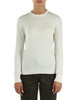 PANNA | Maglia girocollo in lana merino e cotone