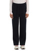 BLU SCURO | Pantalone in misto lana merino e cashmere