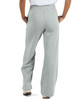 GRIGIO CHIARO | Pantaloni sportivi gamba larga in misto cotone