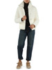 PANNA | Piumino SHEEPSKIN in nylon e tessuto sherpa