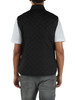 NERO | Gilet ICON con trapuntatura a rombi