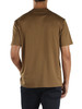 KAKI | PORSCHE X BOSS: T-shirt in lyocell e cotone