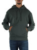 VERDE | Felpa in cotone con cappuccio