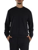 Dunkelblau | Rundhals-Sweatshirt aus Baumwollmischung