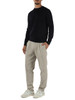 GREIGE | Pantalone in lana vergine, seta e cashmere