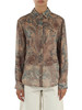 TORTORA | Camicia in creponne stampa paisley