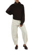 BRAUN | Maxi-Pullover mit Rollkragen aus Wolle