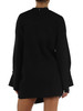 NERO | Cardigan in misto viscosa con bottone laterale