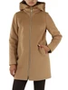 CAMMELLO | Cappotto imbottito in panno soft BACIO