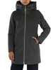 GRIGIO | Cappotto imbottito in panno soft BACIO