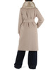 BEIGE | Cappotto imbottito in panno soft DESIDERIO