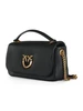 SCHWARZ | Lederhandtasche CLICK SOFT HORIZONTAL CHAIN MN.