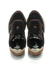 NERO | Sneakers in pelle e tessuto BIG STARGIRL MIX MATERIALS
