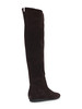 MARRONE | Stivali cuissard in suede