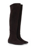 MARRONE | Stivali cuissard in suede
