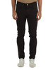 MARRONE | Pantalone cinque tasche in cotone stretch JOHN slim fit